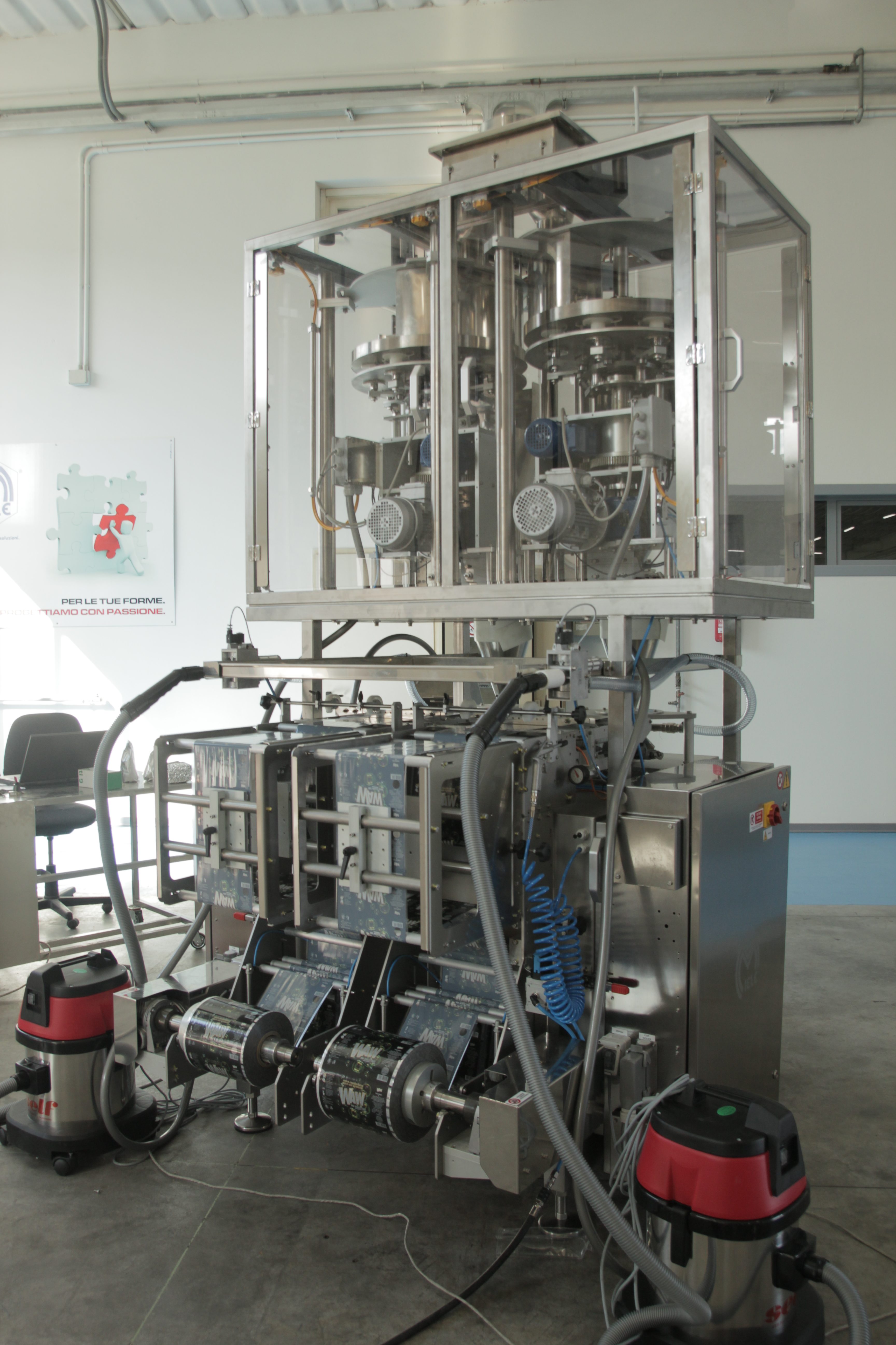 Impastatrice A Spirale A Testa Ribaltabile Trifase 2 Velocità 21 Lt - Foto 3